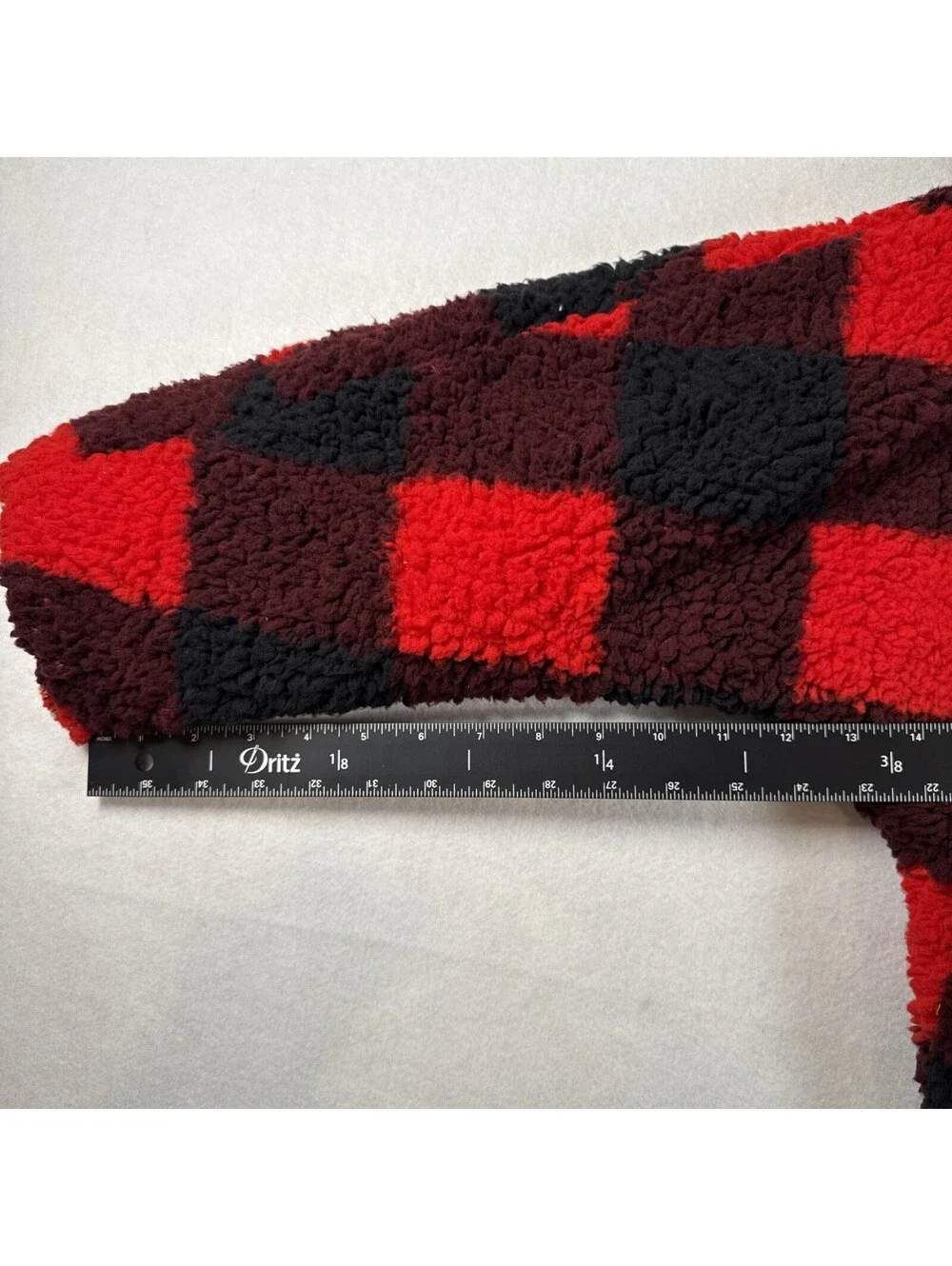 SweetRain Fleece Hooded Jacket Plaid Sz S Pre Owned Very Clean